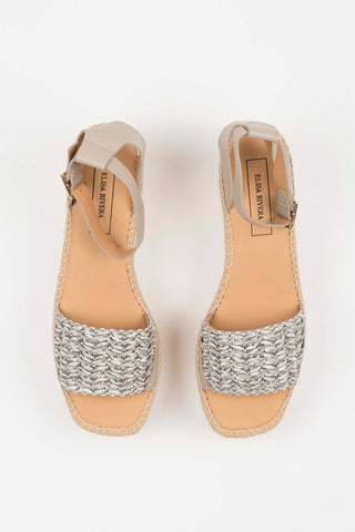 SANDALIA MADERA NUDE