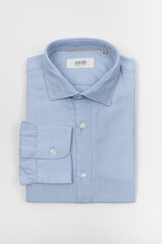 CAMISA YES ZEE AZUL CLARO