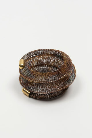 BRAZALETE MALLA TORNASOLADO