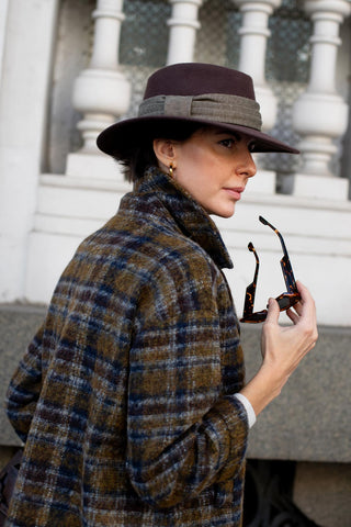 Sombrero marrón | Rivera x Alexia Álvarez de Toledo