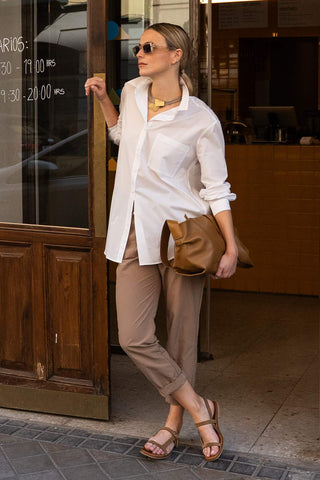 Varenna camel trousers