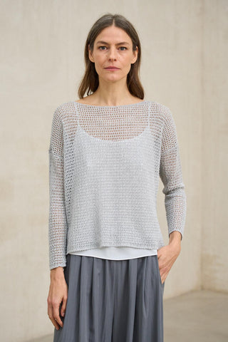 Jersey Lúvena gris azulado