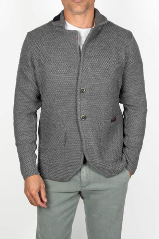 Chaqueta de punto Markup Benasque gris