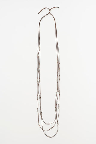Talara silver necklace