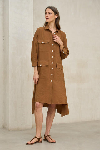 Vestido Maëron cobre