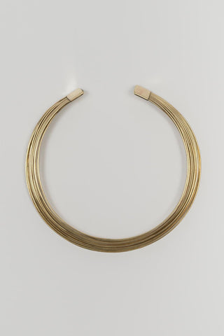 Lurea brass necklace