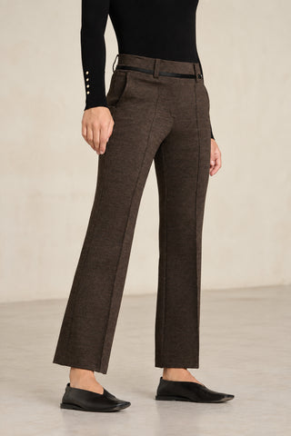 Cambio Fenira khaki trousers