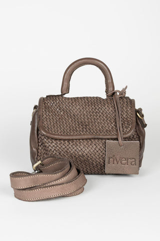 Bruna mini taupe bag