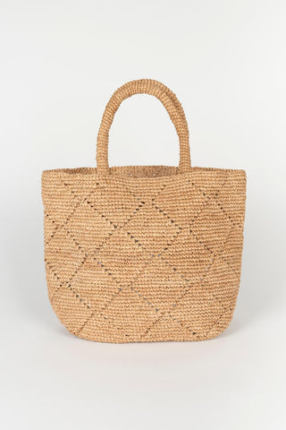 Bolso Darela rafia natural