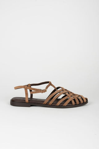 Lareth Leather Jelly Sandal