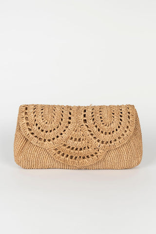Bolso Elira rafia natural