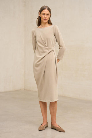 Vestido Belurena piedra