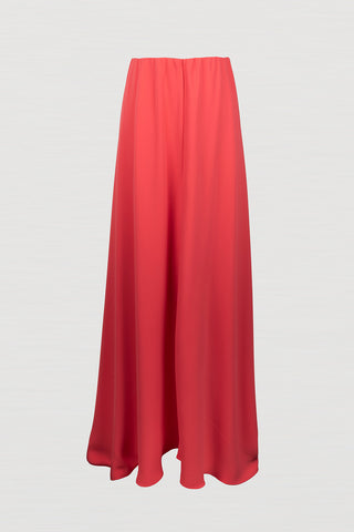 FALDA LARGA FIESTA CORAL