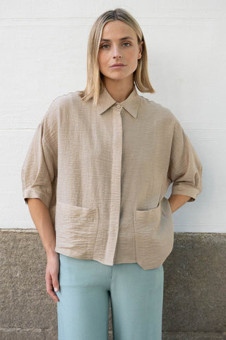 SOBRECAMISA BEIGE