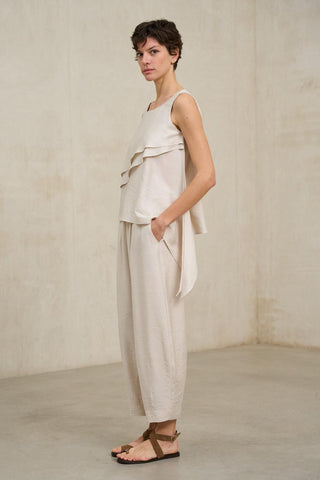 Alma ecru blouse