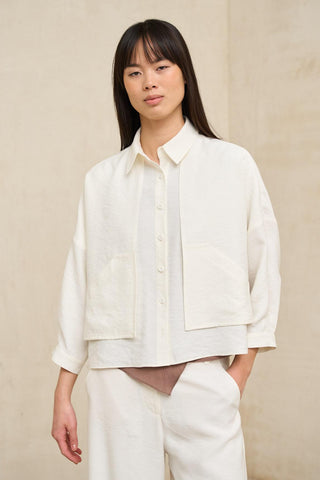 Chaqueta Lise blanco roto