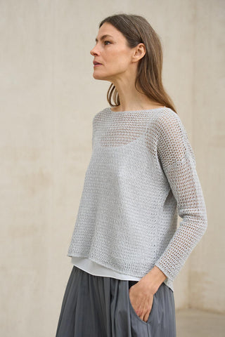 Jersey Lúvena gris azulado