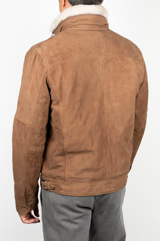 Cazadora Davan camel de ante