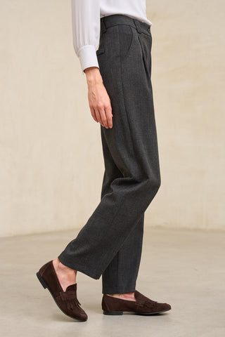 Sael mottled gray pants