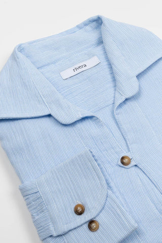 Elian light blue Rivera shirt