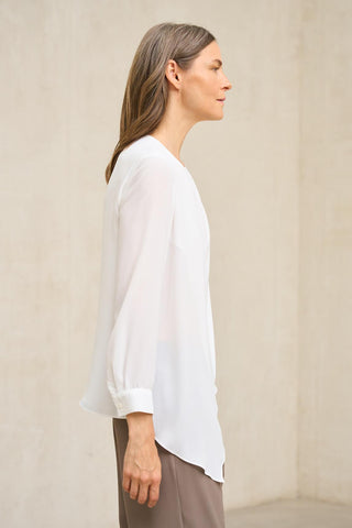White Ganja Blouse