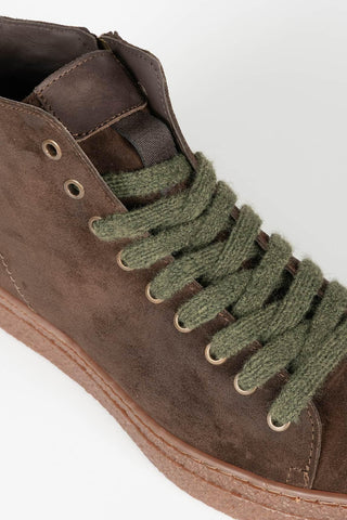 Zapatilla botín Calven marrón
