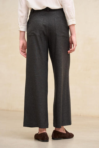 Pantalón Lendo gris marengo melange