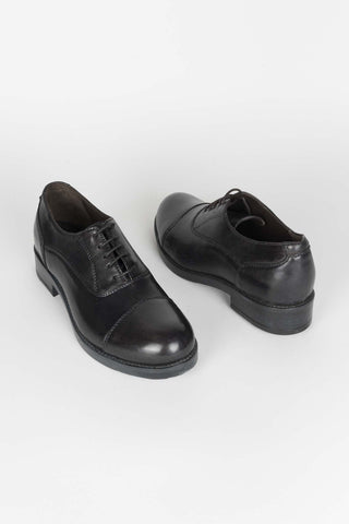 ZAPATO CORDONES NEGRO