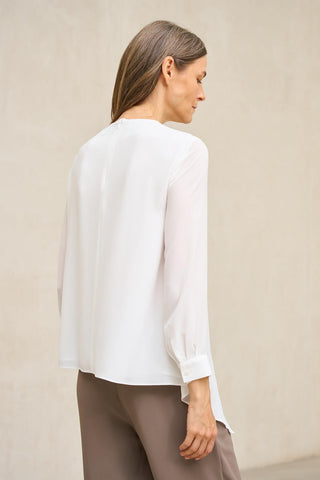 White Ganja Blouse