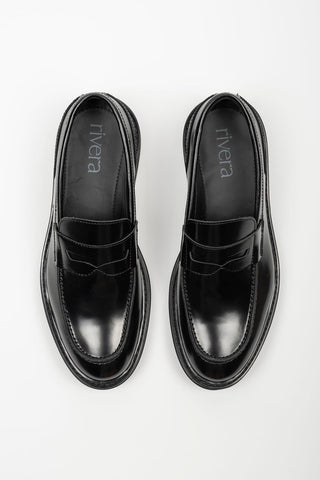 Mocasín Penny negro