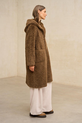 Montara reversible brown coat