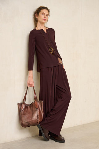 Pantalón Hune burdeos