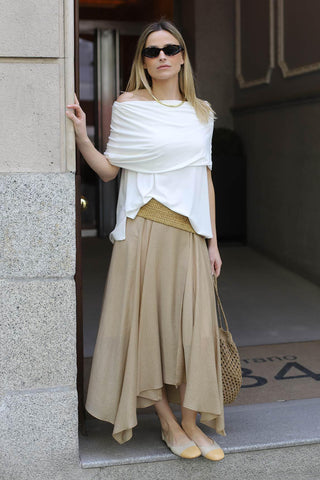 Camiseta Oryen blanco