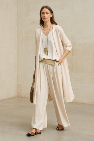 Chaqueta punto Avelin crudo