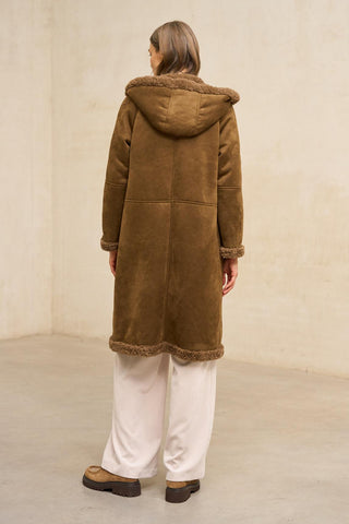 Montara reversible brown coat