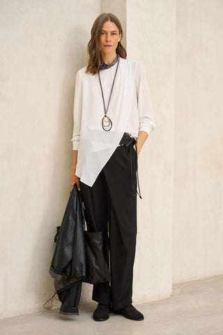 White Ganja Blouse