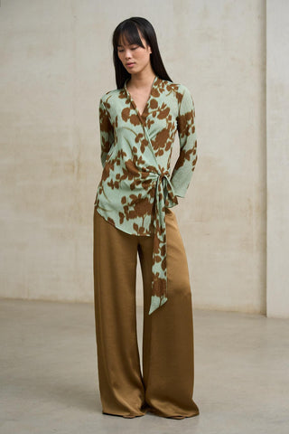 Sway gold trousers