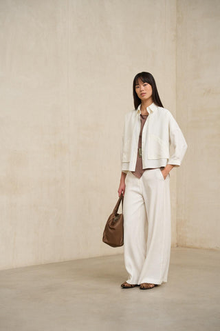 Camisa Lise blanco roto