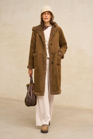 Montara reversible brown coat
