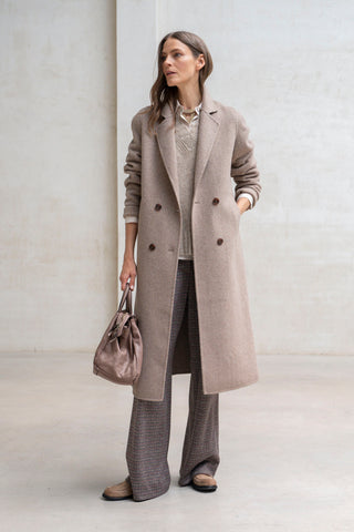 Aosta taupe coat