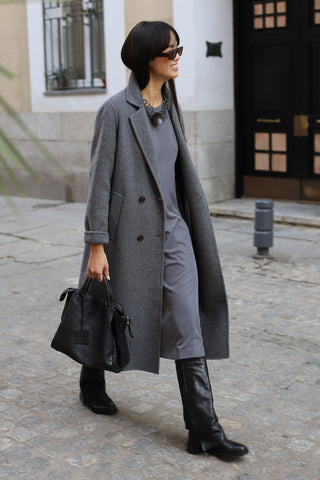 Aosta grey coat